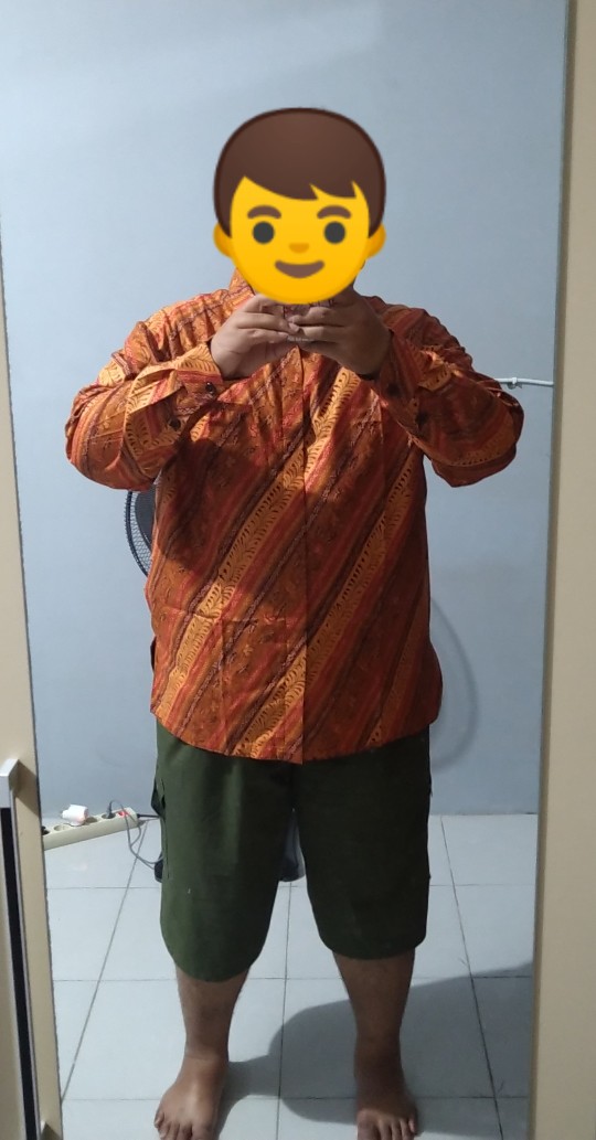 Kemeja Batik Pria/cowok Ukuran Besar - Jumbo - Big Size - Xxxxxl (bah292)