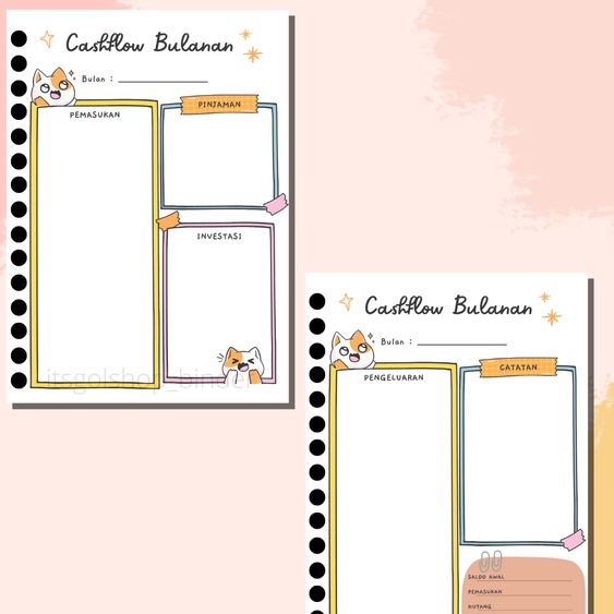 

PLANNER ISI BINDER A5 & B5