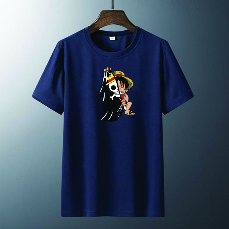 Kaos pria distro baju kaos pria wanita luffy baju atasan pria dan wanita dewasa distro original premium