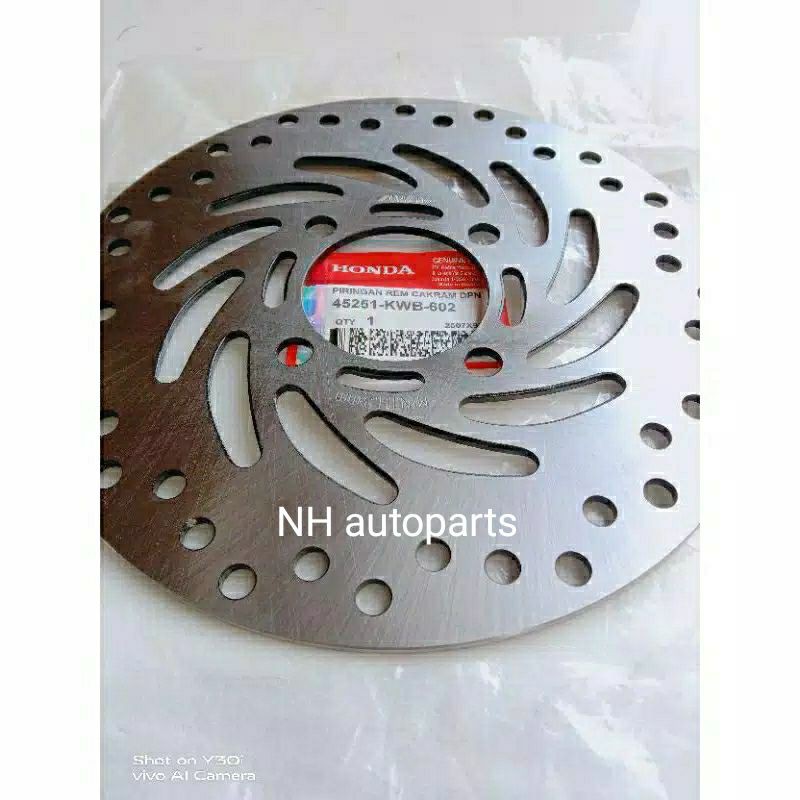 PIRINGAN CAKRAM DEPAN HONDA REVO LAMA/ REVO ABSOLUTE/ BLADE