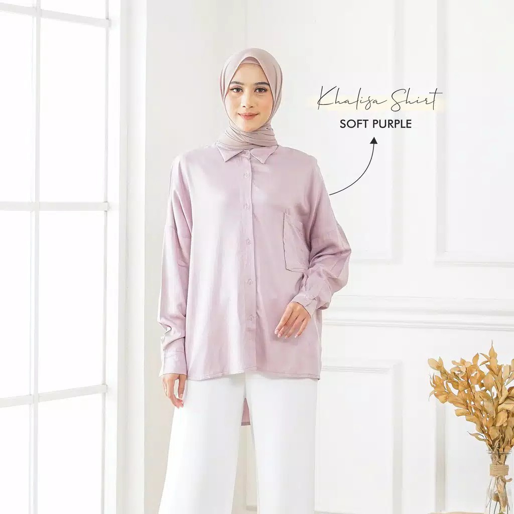 KHALISA OVERSIZE - atasan murah / blouse murah / atasan wanita / blouse wanita / atasan oversize