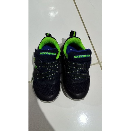 Preloved sepatu anak kids skechers super z 100% original