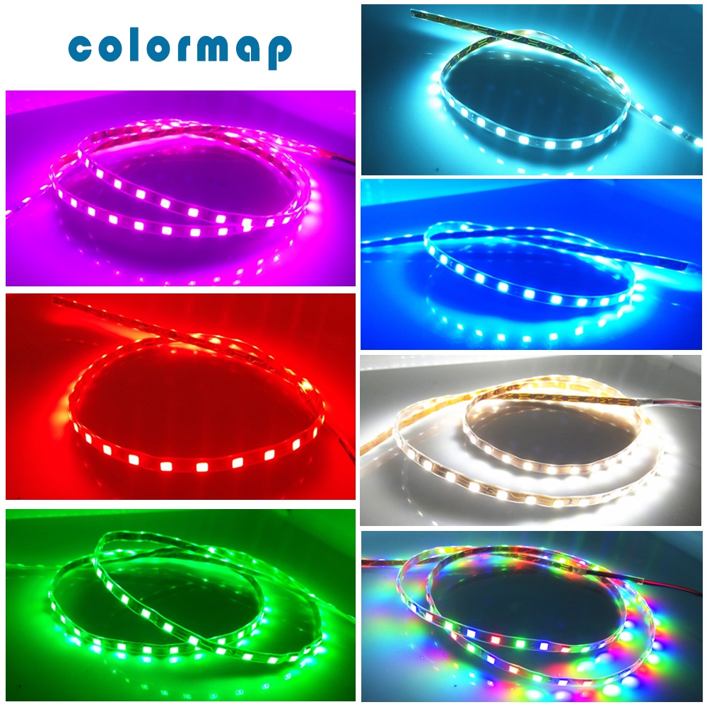 Lampu Strip LED 90CM Untuk Mobil / Motor 12V kuda merah lampu alis lampu sasis dan 3 Warna