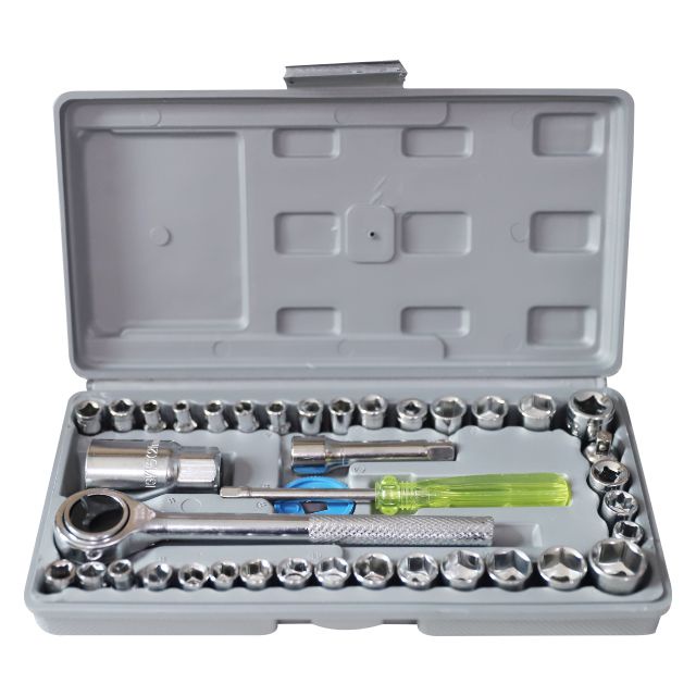 ESGE  Kunci Shock 40pcs - Alat Service Sepeda Motor Set Lengkap Import Termurah