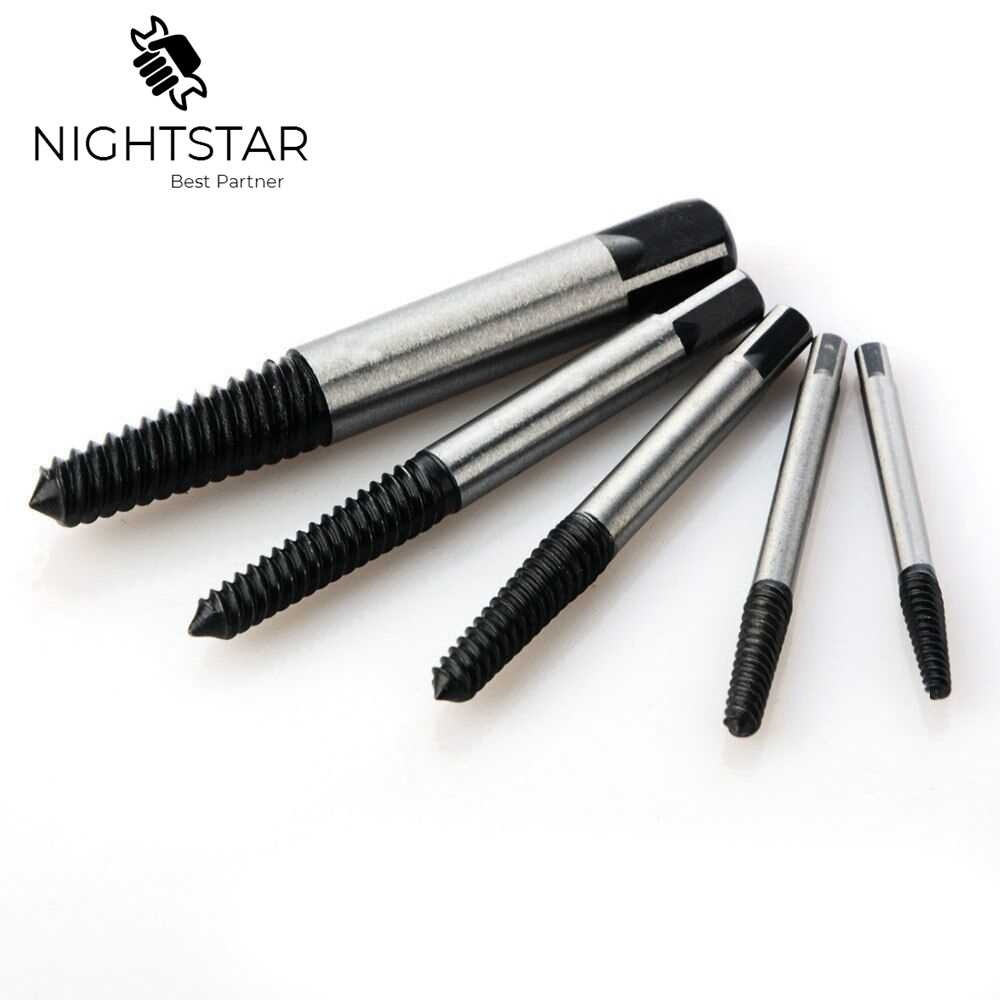 Set Bor Extractor Broken Screw Remover 5 in 1 TL00170