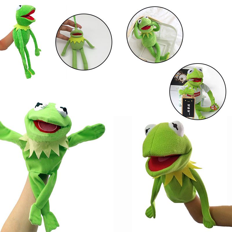 Mainan Boneka Kodok Kermit Muppets Bahan Plush Ukuran 60cm
