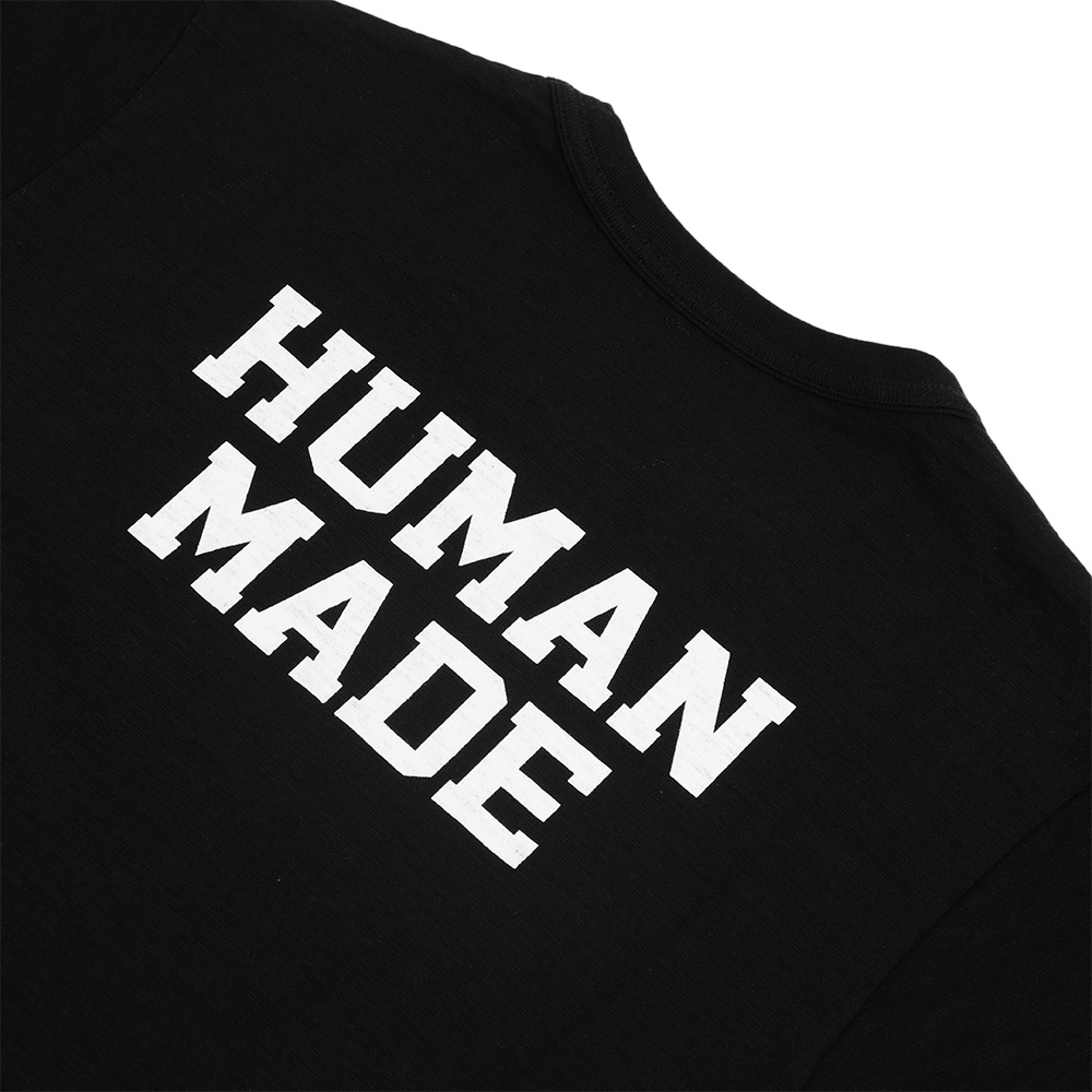 Human Made H T-Shirt Black