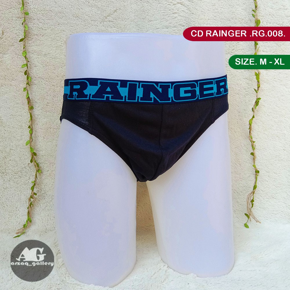 [ 3pc ] CD Rainger SEGITIGA RG 08 | Celana Dalam Pria Karet Tebal TOKO KL