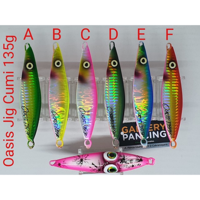 Metal Jig Oasis Jig Cumi 135g