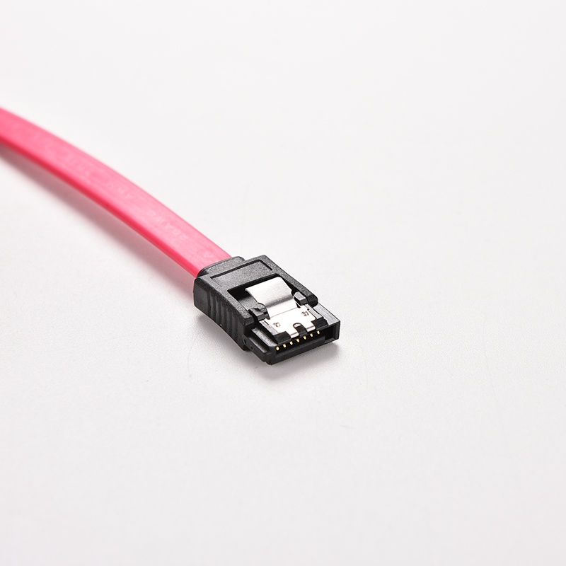 {LUCKID}Sata ATA Raid Data HDD Hard Device Signal Cable Straight-Right Angle Connector