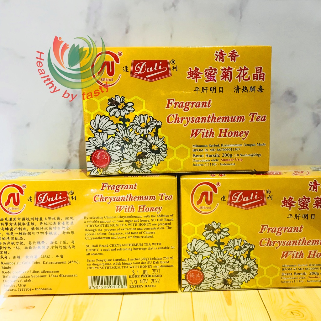 Chrysanthemum Tea Crystal DALI Teh Kembang Krisan SU Brand 200gr