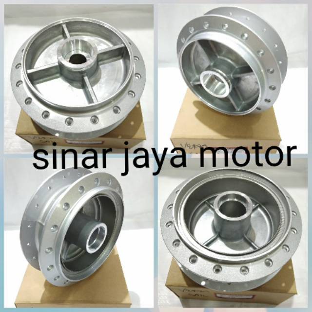 Tromol Belakang Verza Motor Honda Merek Yasuho Silver