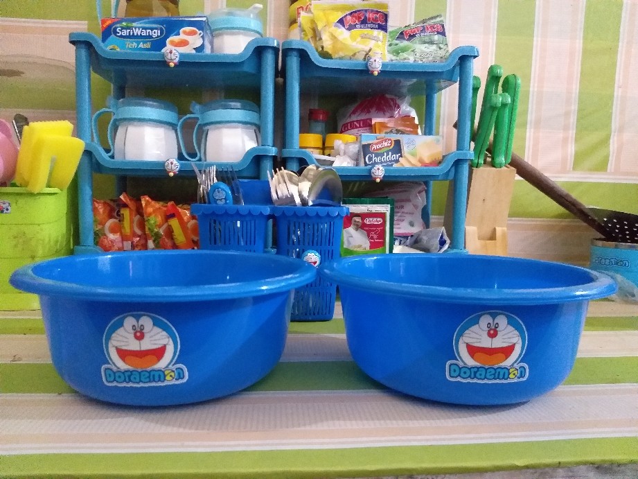 Ultra 298 Tempat Sendok Gantung Tembok Plastik Sekat Doff Tebal