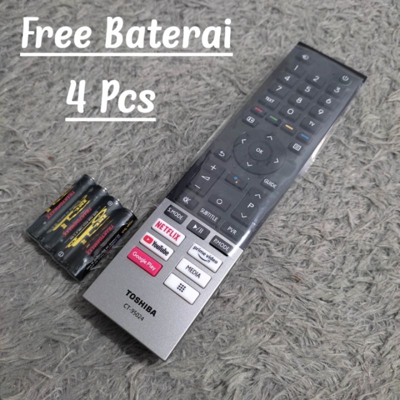 Remote TV Android TOSHIBA 100% Original Terbaru Support Google Assistant - Remote TV TOSHIBA - Remot