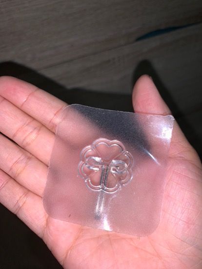 Tempelan Hook Ajaib Transparan/gantungan Tempel Transparan