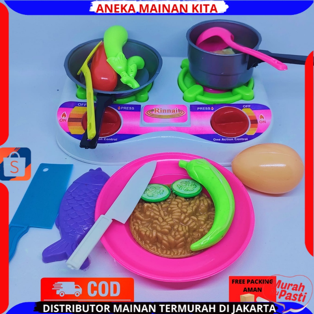 PROMO Mainan Anak Masak Masakan Dapur Set Mainan Anak Perempuan