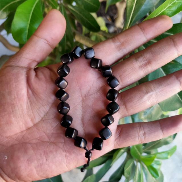 Gelang kaukah dadu besar 8 mm ori / gelang kaokah / gelang koka / gelang kokka / gelang kaoka