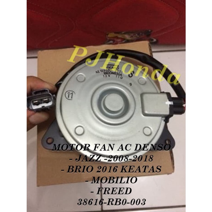 Motor Fan AC Honda Brio DENSO ASLI