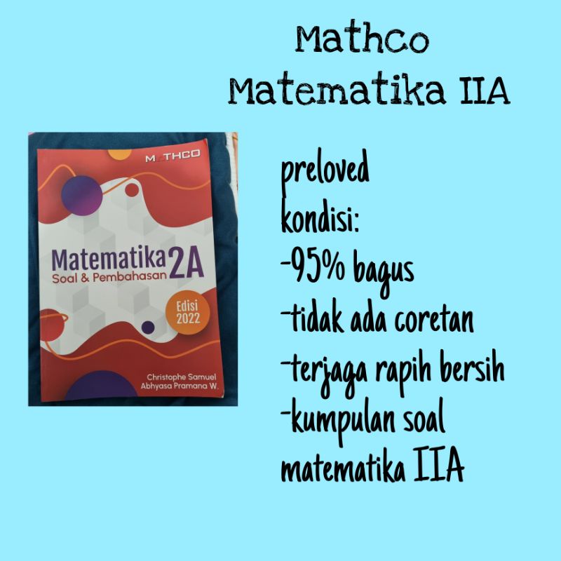 MATHCO MATEMATIKA IIA