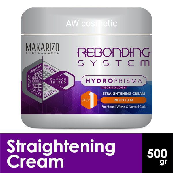 Makarizo Professional Rebonding System HydroPrisma Straightening Cream 500ml*