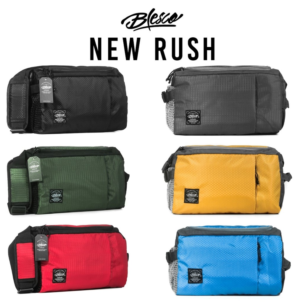Blesco Rush / Pink / Tas Wanita / Tas Cewek / Tas Slempang / Tas Olahraga / Sporty / Senam / Zumba