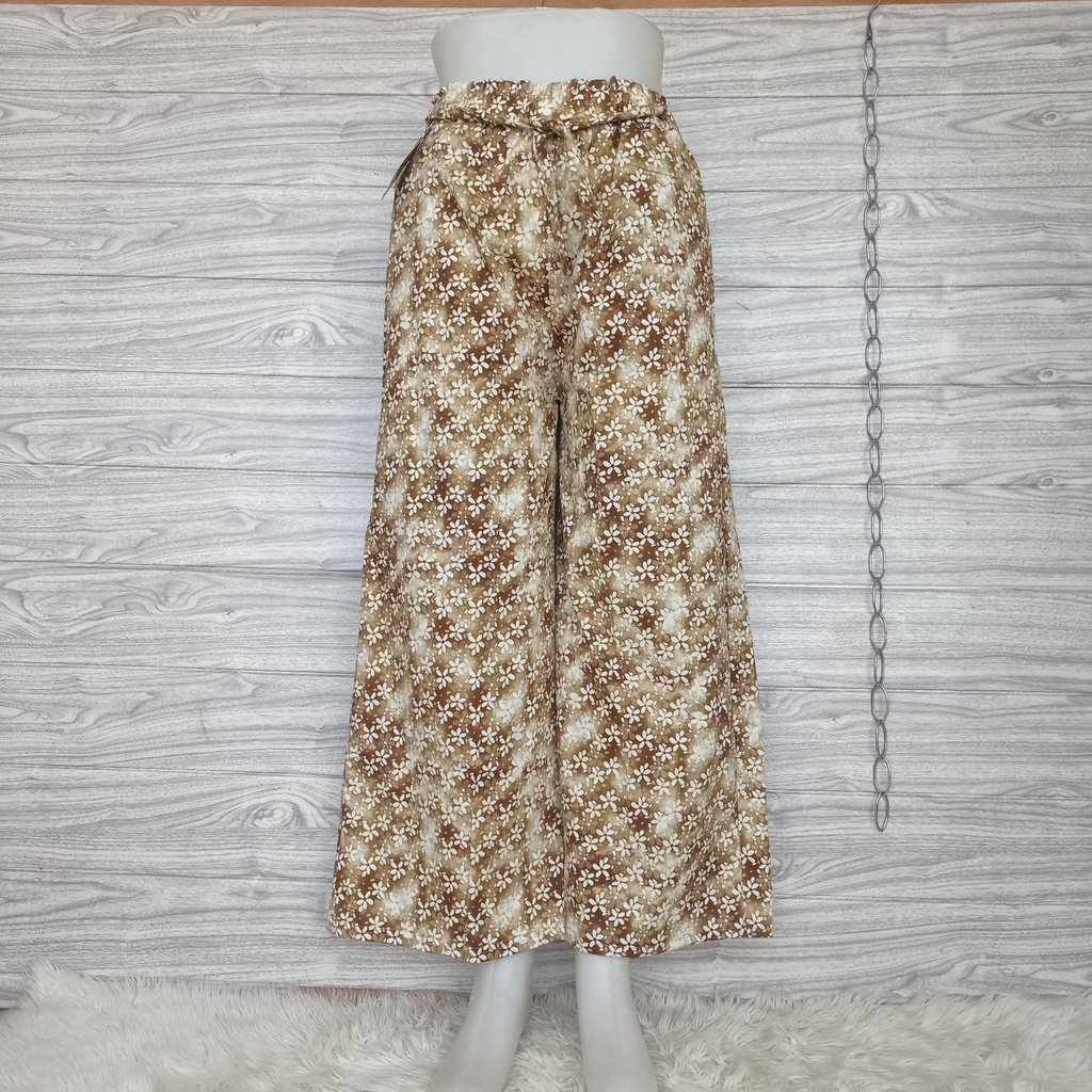 Kulot panjang katun motif keren-motif no.8