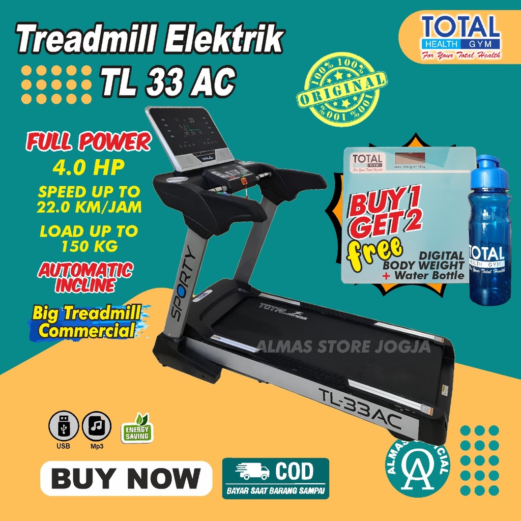 Tredmil Trademill Tradmill Mesin Lari Tritmill Running Machine Treadmill Electric Threadmill Threadm