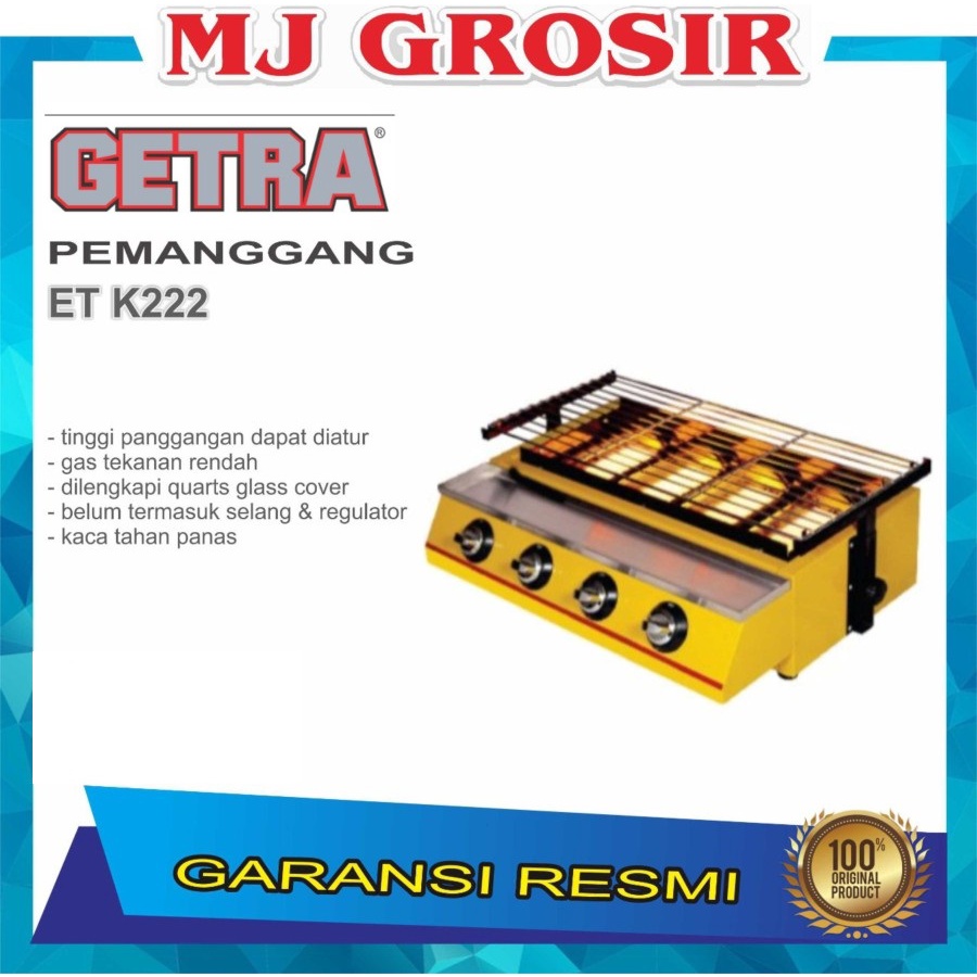 GEA GETRA PEMANGGANG SERBAGUNA SOSIS DAGING ETK 222 ET-K222