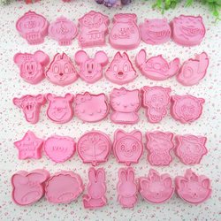 Set Isi 2 Cetakan Kue Kering Kartun - Cookies Cutter - Cetakan Keju Sayur Ham - Cetakan Hiasan Bento