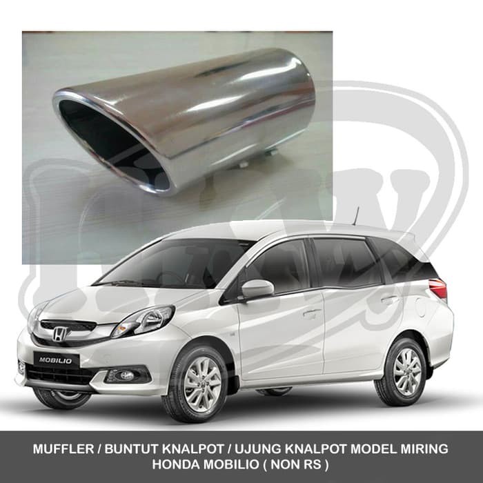 MUFFLER / BUNTUT KNALPOT / UJUNG KNALPOT MIRING HONDA MOBILIO NON RS
