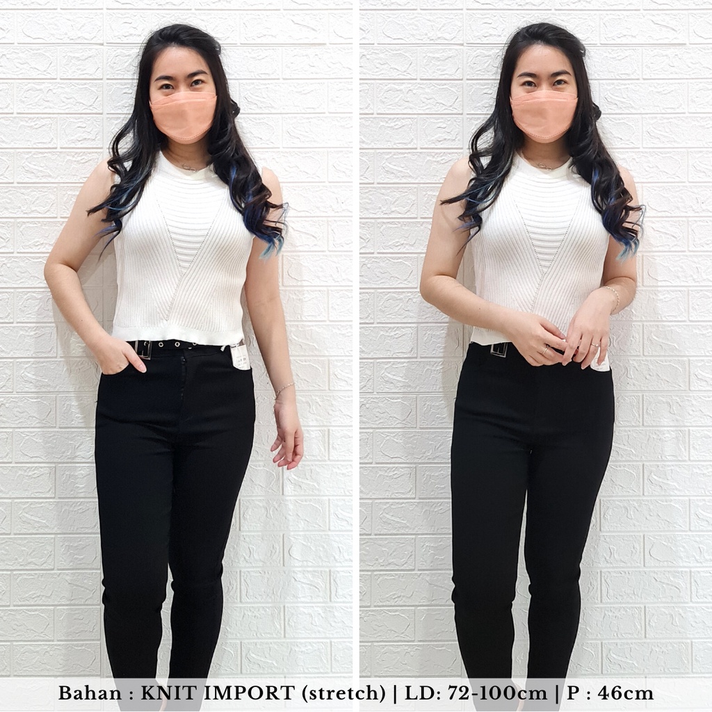 3287 bertha knit top