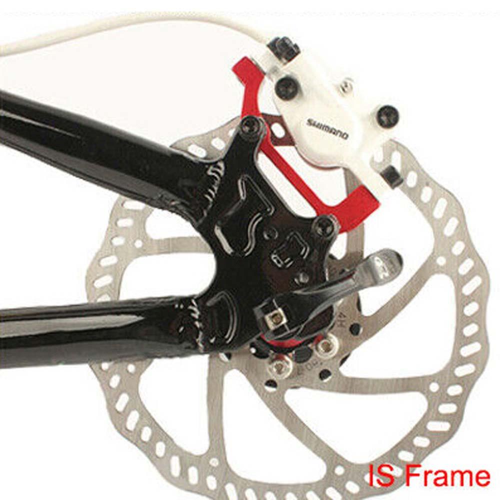 Rebuy Disc Brake Adapter MTB Post Mount Rotor Bagian Sepeda Paduan Aluminium 180 /203mm Adaptor Rem