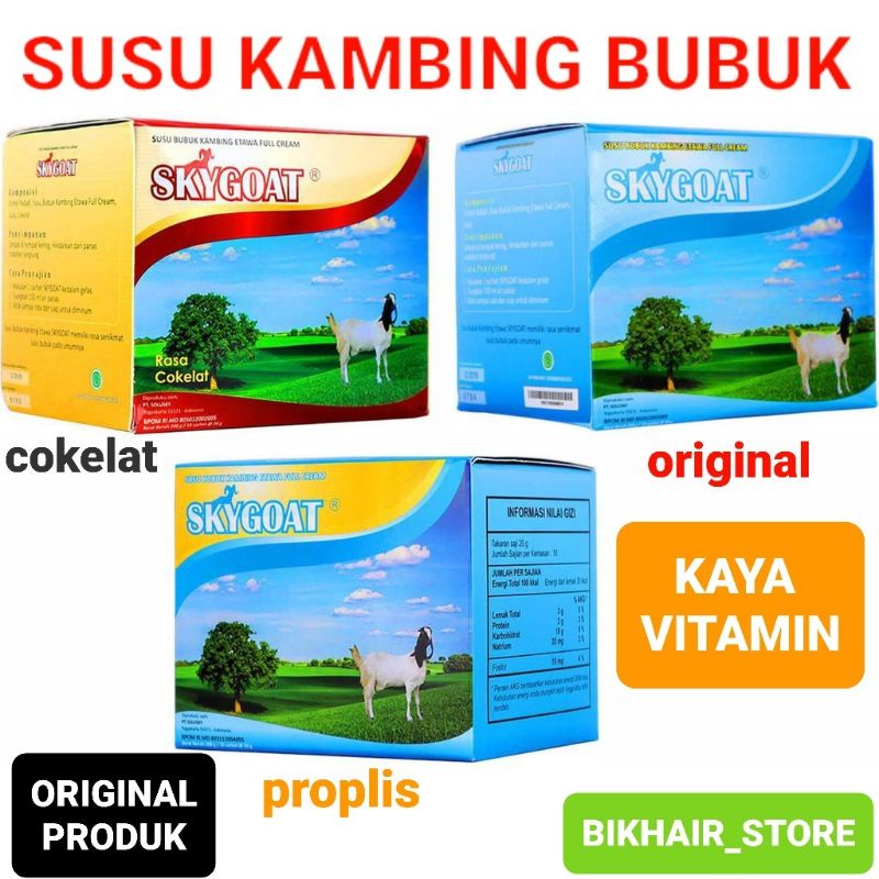 

susu ettawa SKYGOAT Bubuk 200gr
