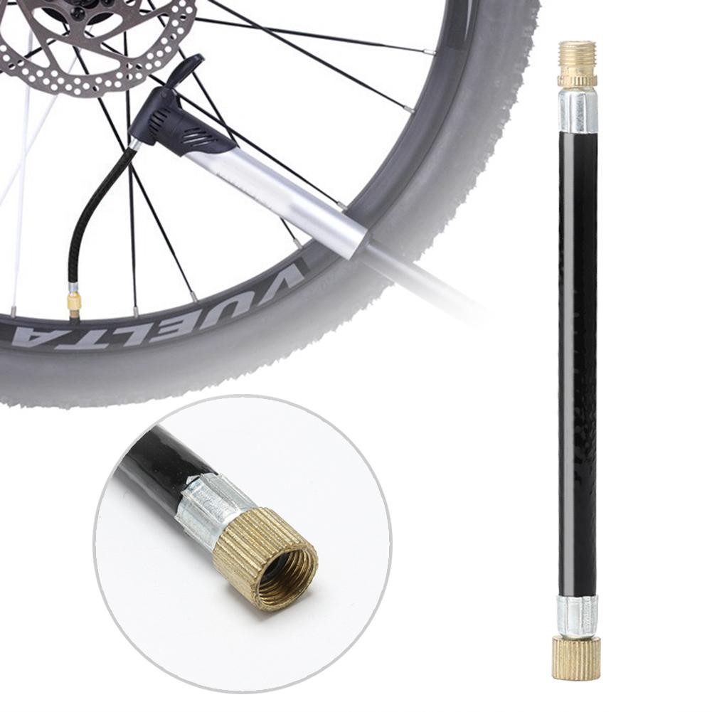 MOJITO Cleansed 1pc MTB Bike Tire Gas Valve Adapter Inflater Air Pump Extension Pipe Tube