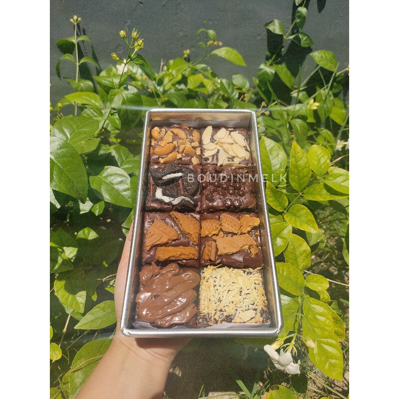 

Fudgy brownies sekat