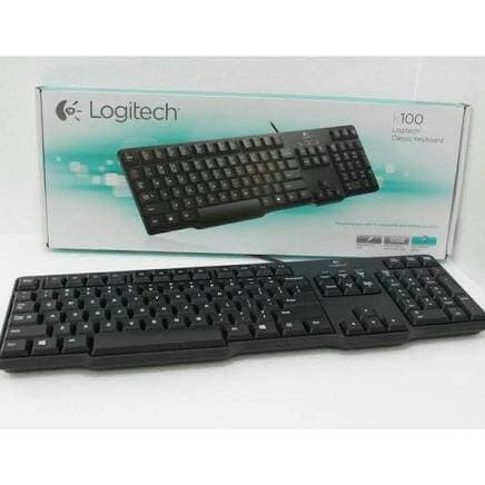 Logitech Bundle K100+B100 / K120+B100 / K200+B100 Combo Keyboard Mouse