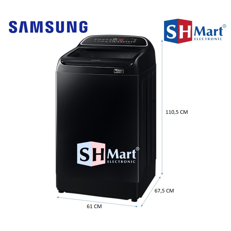 SAMSUNG MESIN CUCI TOP LOADING 13KG WA13T5260BV WOBBLE TECHNOLOGY WA13T (MEDAN)