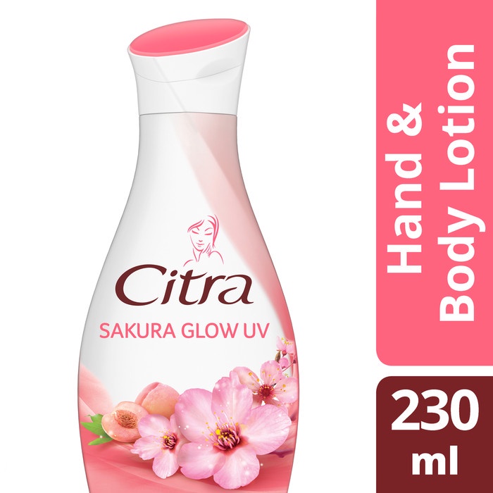 CITRA Hand and Body Lotion Sakura Glow UV - 230ml / Citra Sakura Hand body