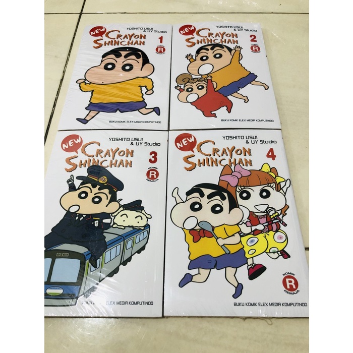 Buku komik new crayon shinchan satuan