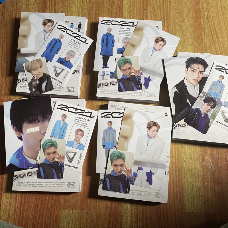 NCT Universe album x fansign unsealed taeyong jisung ten kun haechan jungwoo sungchan yangyang hende