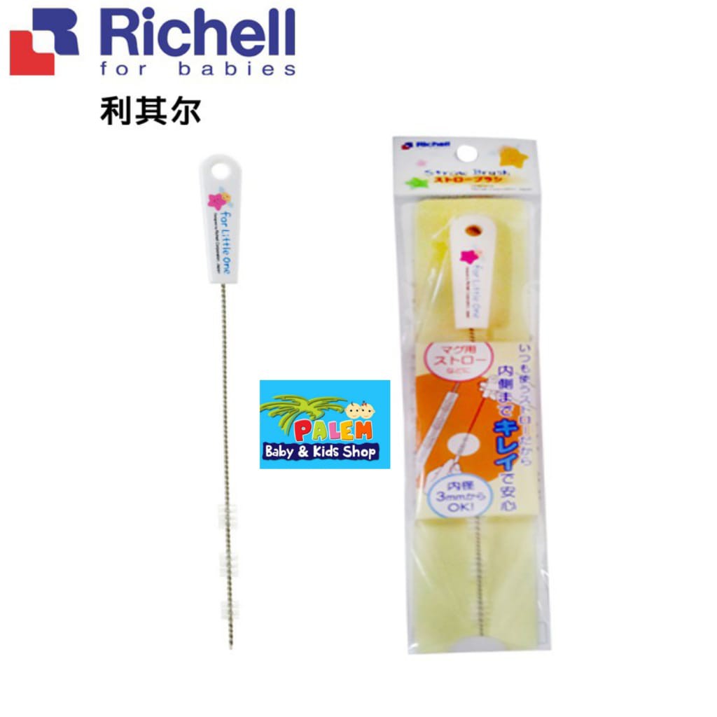 Richell Straw Brush/Sikat Sedotan 533017