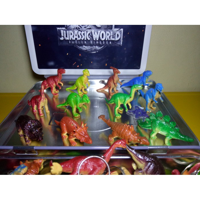 Gantungan kunci animal / dinosaurus / minatur pajangan