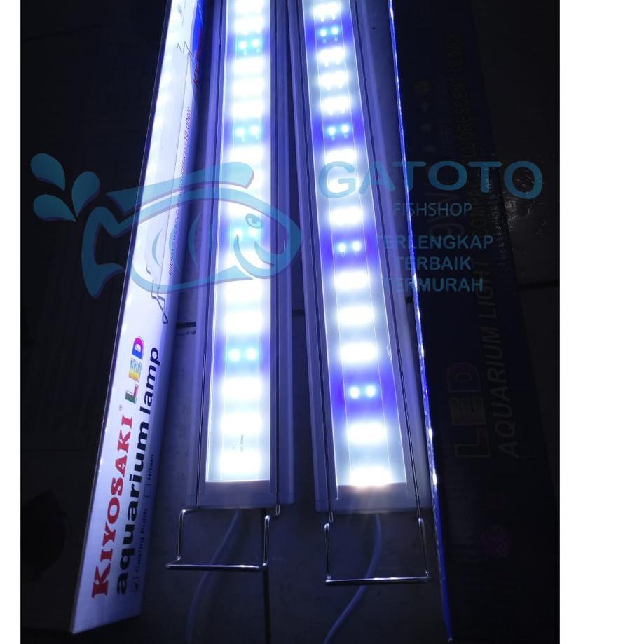 REAL PICT  BIG SALE Aquarium Aquascape Lampu LED Kiyosaki P600 P 600 15 Watt 10.000 Kelvin