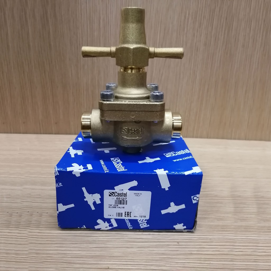 Jual GLOBE VALVE CASTEL 7/8