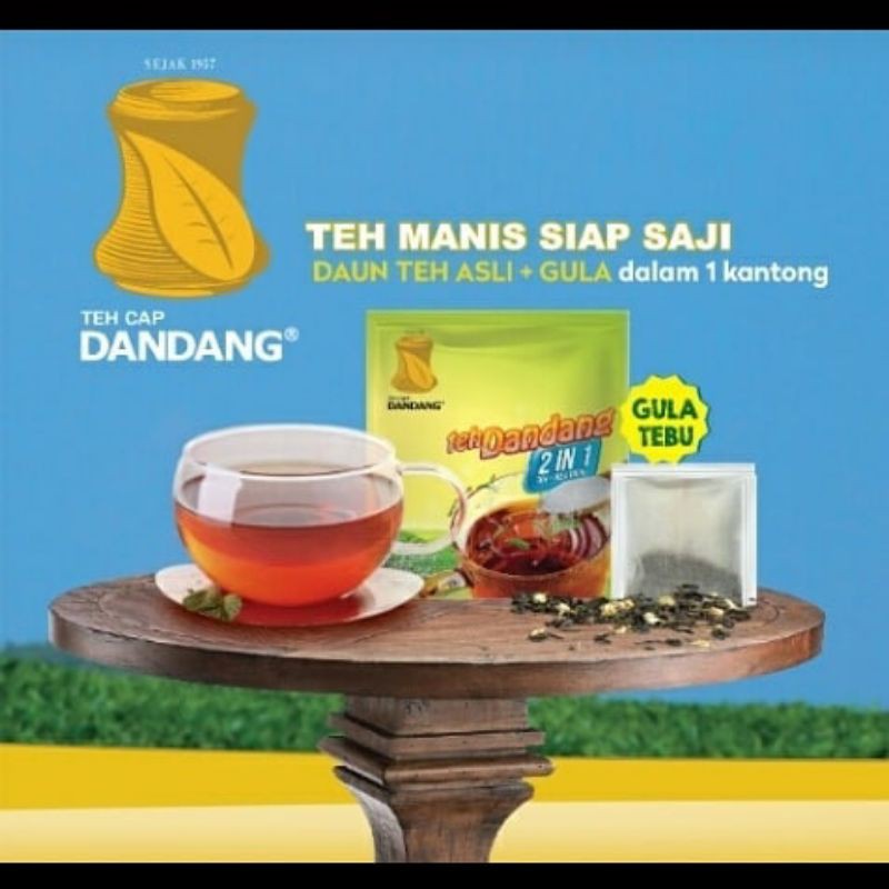 

teh dandang 2in1 1 renceng berhadiah gelas