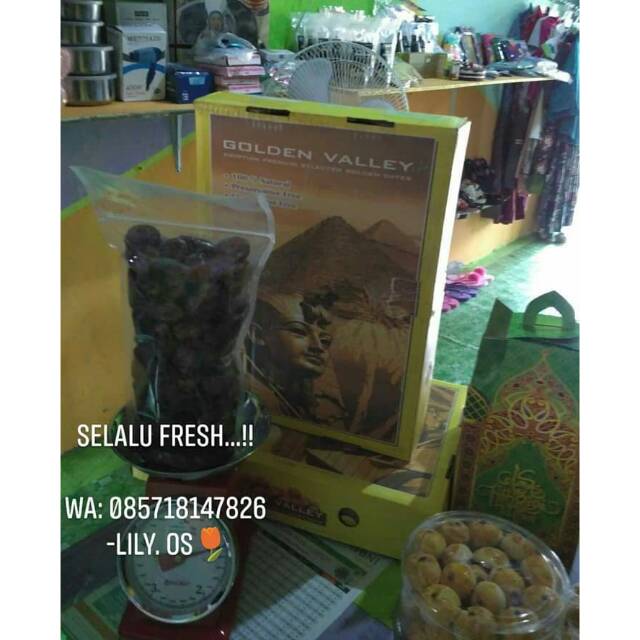 Kurma 5KG GOLDEN VALLEY ORI ECER &  GROSIR