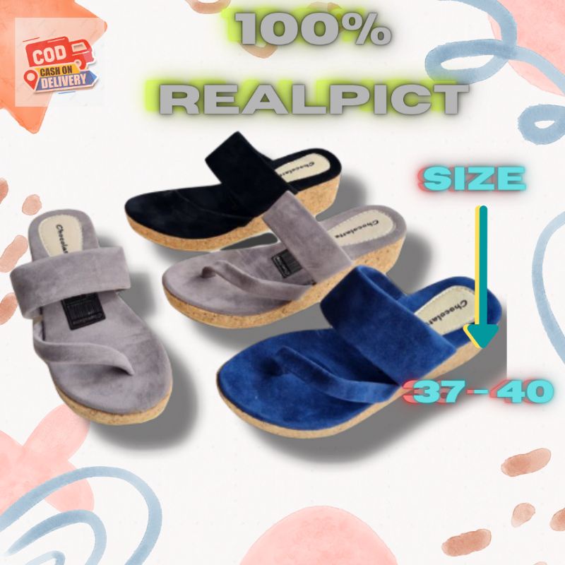 Jh 121 Sandal - Sendal Wedges Wadges Wegdes Wages Wejes Weges Tinggi Pesta Kondangan Wisuda Fashion 