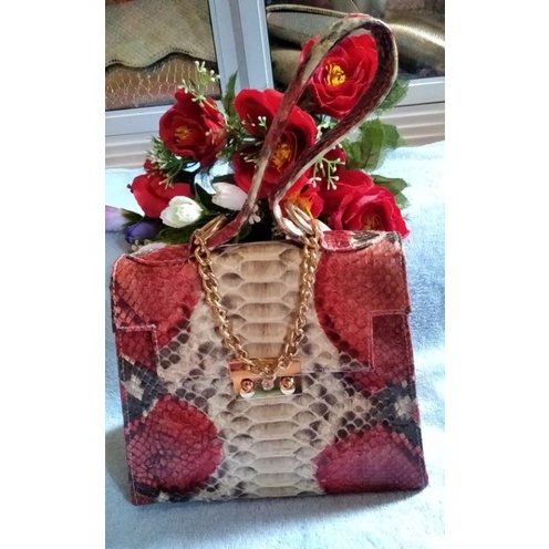 Tas wanita/ Tas andin kulit ular