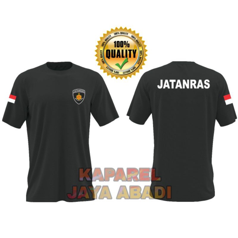 Kaos Jatanras/Baju jatanras/Atasan Pria Wanita Jatanras Lengan Pendek Logo Jatanras