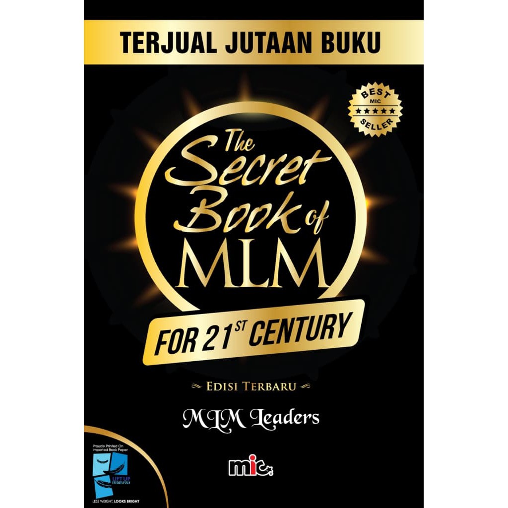 Buku Secret Book Of Mlm For 21st Century Shopee Indonesia